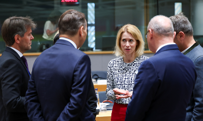 Hội nghị ngoại trưởng EU tại Brussels, Bỉ tháng 7/2025. Ảnh: Reuters