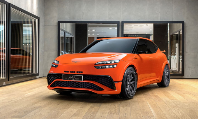 Xe điện Genesis GV60 Magma bản concept. Ảnh: Genesis