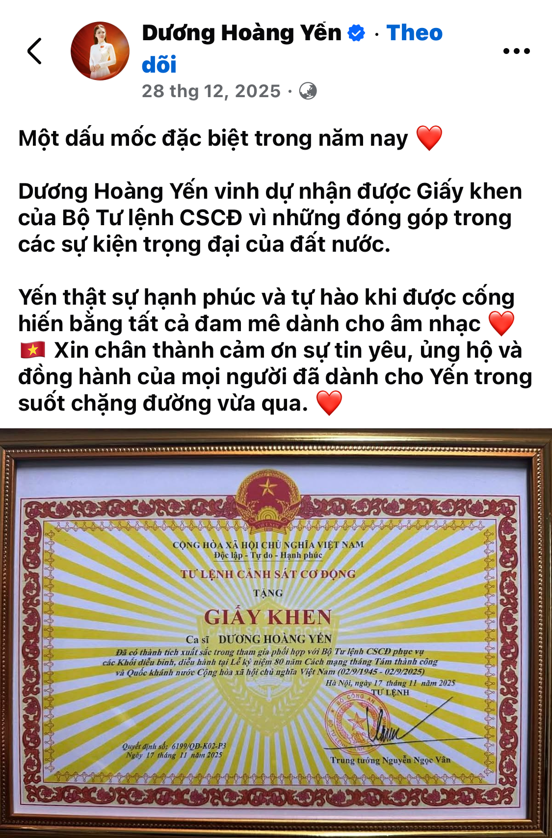 Giảng viên thanh nhạc đắt show nhất Việt Nam được Bộ Tư lệnh khen thưởng, sự nghiệp đi lên rực rỡ- Ảnh 1. Giảng viên thanh nhạc đắt show nhất Việt Nam được Bộ Tư lệnh khen thưởng, sự nghiệp đi lên rực rỡ- Ảnh 1.