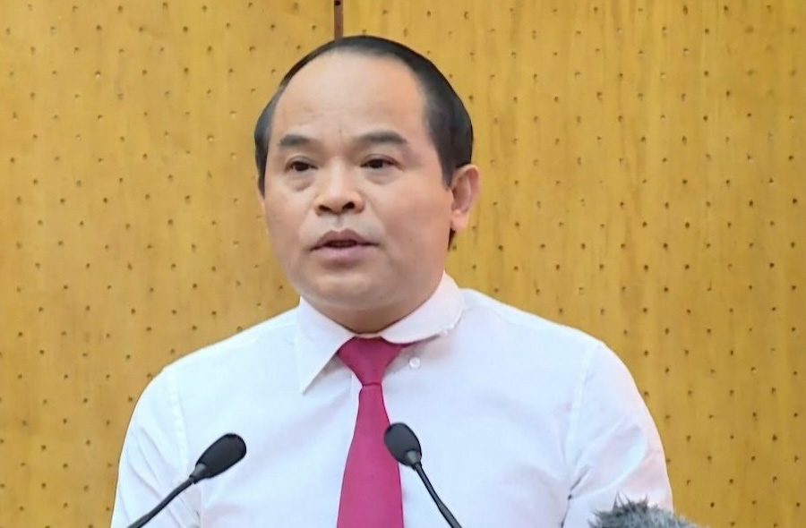 Giới thiệu Bộ trưởng Trần Đức Thắng, ông Nguyễn Quốc Đoàn ứng cử đại biểu Quốc hội khóa XVI - Ảnh 1.