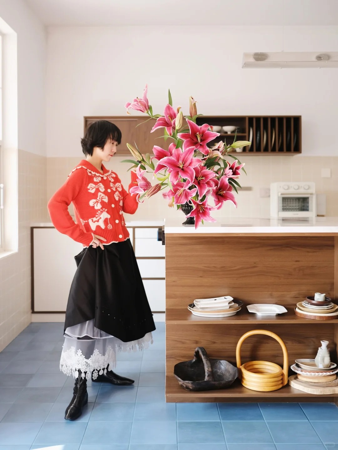 Giong bach hop khong lo khien can nha thom nhu