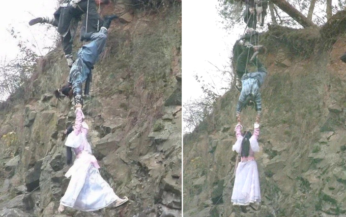 Hậu trường Lưu Diệc Phi đóng Thiên Long Bát Bộ gây chú ý