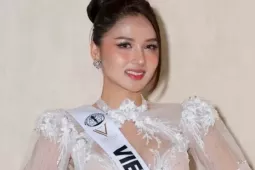 Thu Ngân và 60 hoa hậu nhận sash