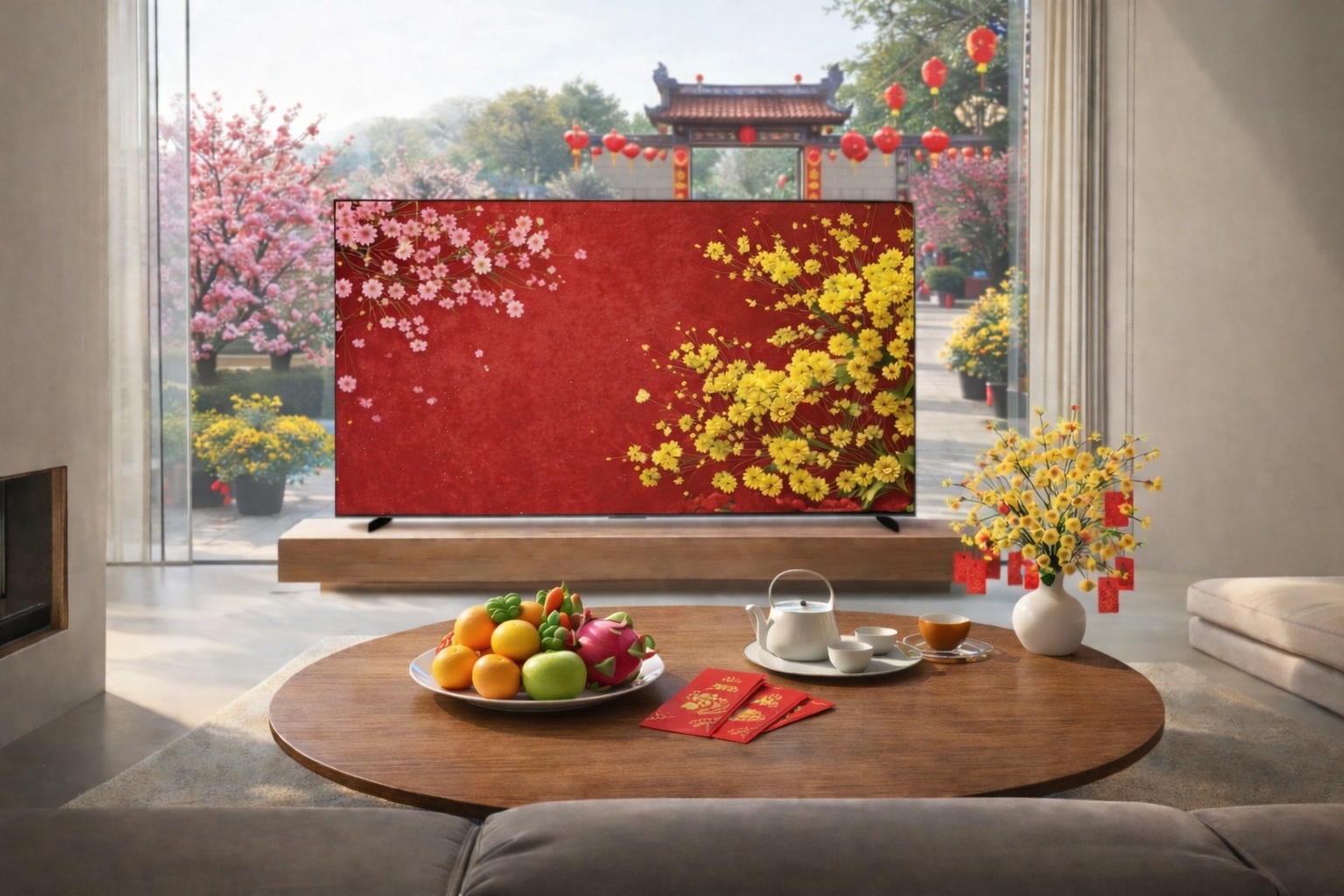 TCL x Vietnam Airlines: Kết nối hành trình Tết bừng sắc, đem mùa xuân về tận nhà- Ảnh 1.