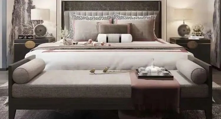 Lý do vì sao cuối giường ở khách sạn thường có thêm 1 chiếc ghế thế này: Không giống như nhiều người nghĩ- Ảnh 1.