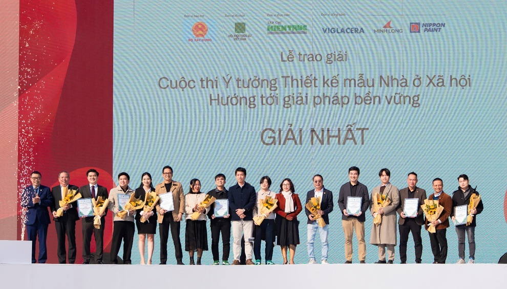 Kim Oanh Group đạt giải nhất cuộc thi thiết kế nhà ở xã hội hướng tới phát triển bền vững - 1