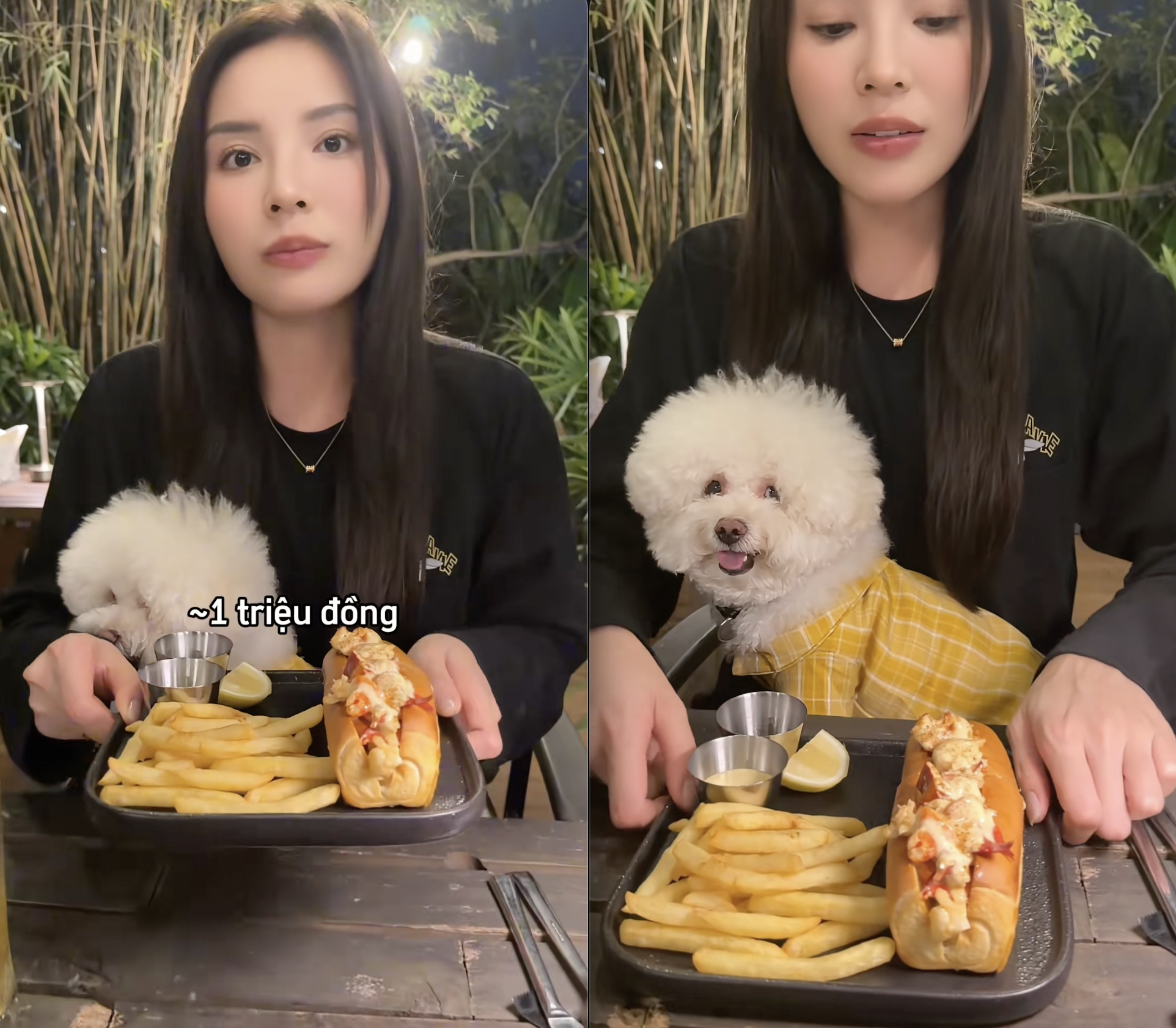 Kỳ Duyên review bánh mì giá gần 1 triệu đồng nhưng dân mạng chỉ chú ý đến giọng của 1 người khác trong video- Ảnh 1.