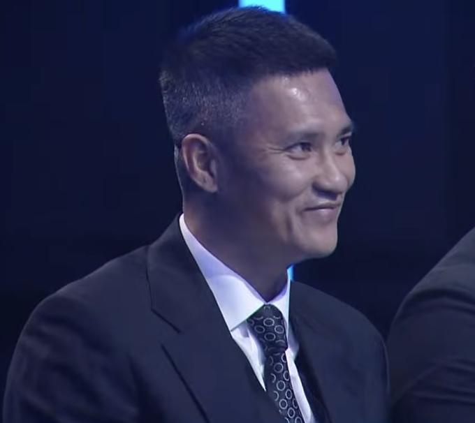 Lê Công Vinh có mặt tại lễ bốc thăm chia bảng ASEAN Cup 2026 tại Jakarta, Indonesia ngày 15/1/2026. Ảnh: Chụp màn hình