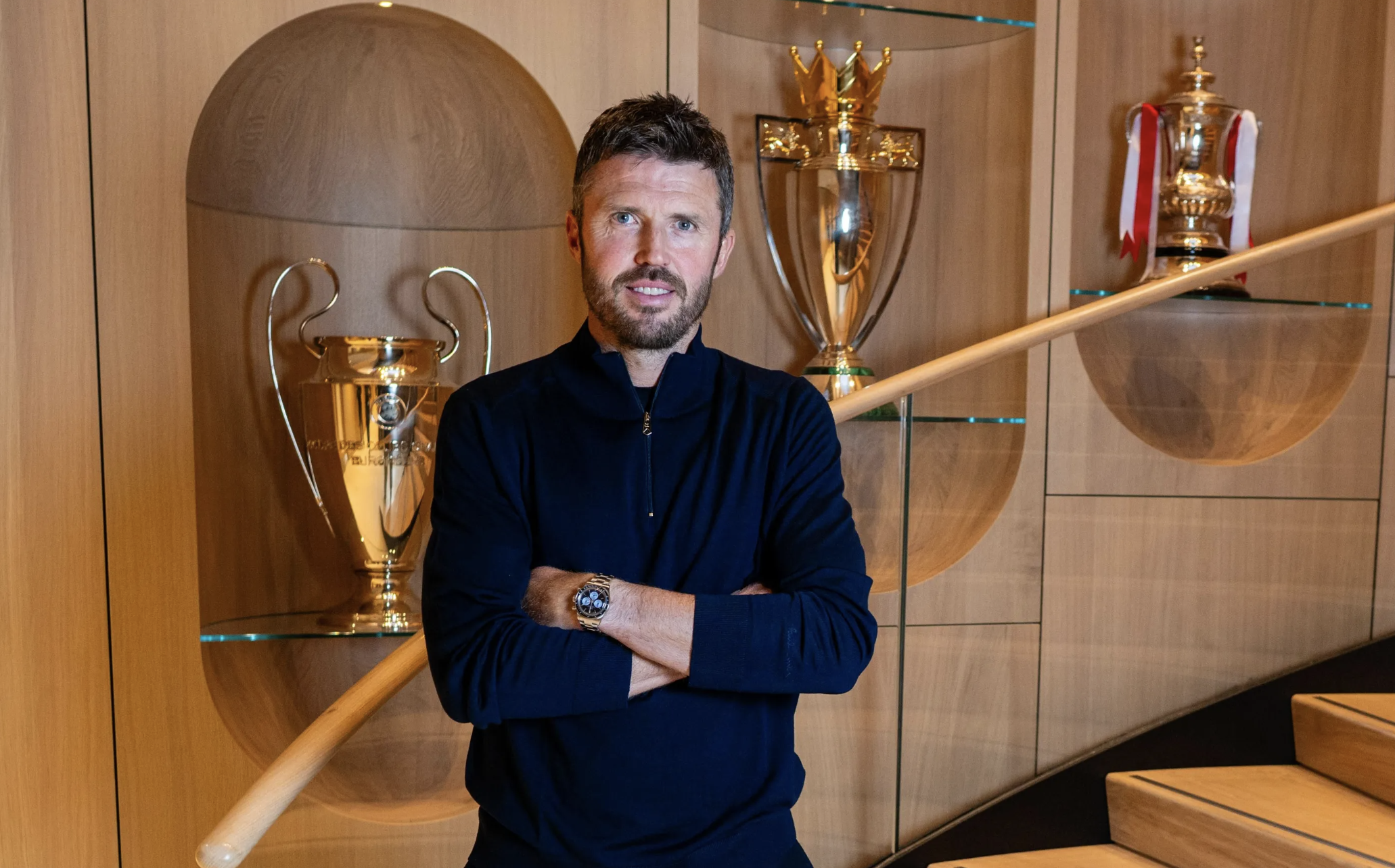 Man United bổ nhiệm Michael Carrick làm HLV trưởng đến hết mùa giải 1 Man United bổ nhiệm Michael Carrick làm HLV trưởng đến hết mùa giải - Ảnh 1.