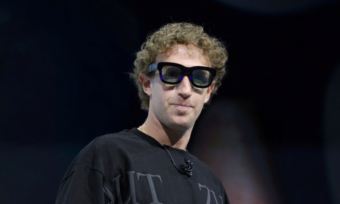 CEO Meta Mark Zuckerberg. Ảnh: Reuters