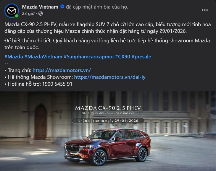 Mazda CX-90 - Ảnh 1.