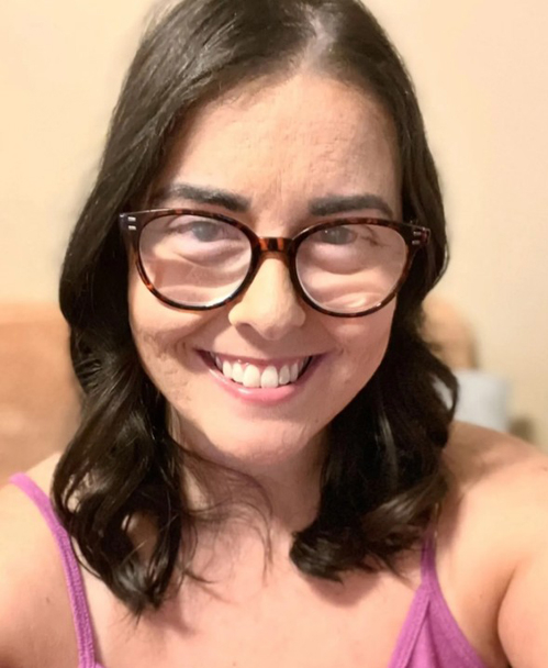 Emily McAllister trước lúc bị bệnh. Ảnh: Kennedy News