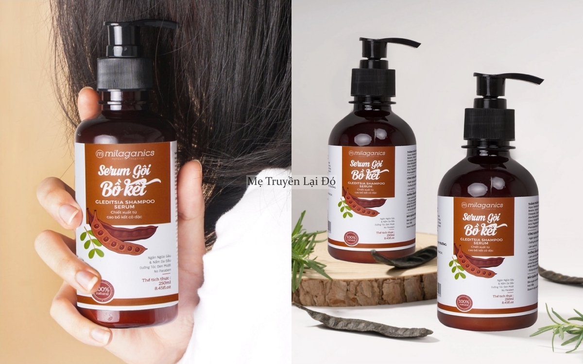 Mẹ tôi hàng chục năm chỉ dùng 5 loại dầu gội bồ kết 