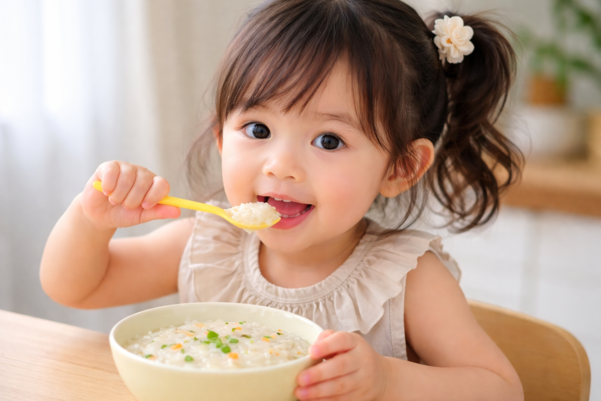 Meo giup tre an uong ngon mieng