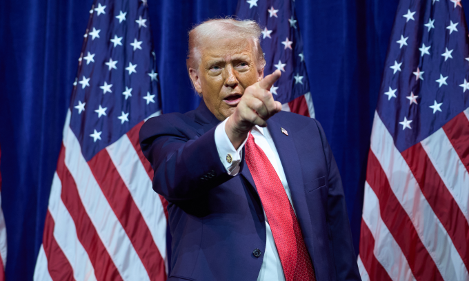 Tổng thống Donald Trump tại Washington, Mỹ hôm 6/1. Ảnh: AP