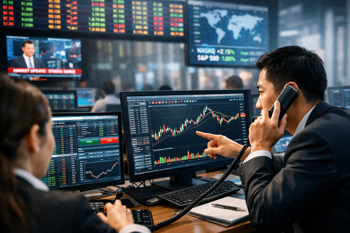 Năm 2026 nên đầu tư vào vàng, chứng khoán hay tiết kiệm?- Ảnh 2.