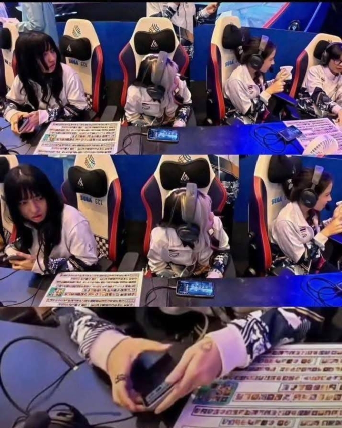 Ảnh chụp màn hình tố giác Tokyogurl gian lận trong trận gặp Việt Nam.