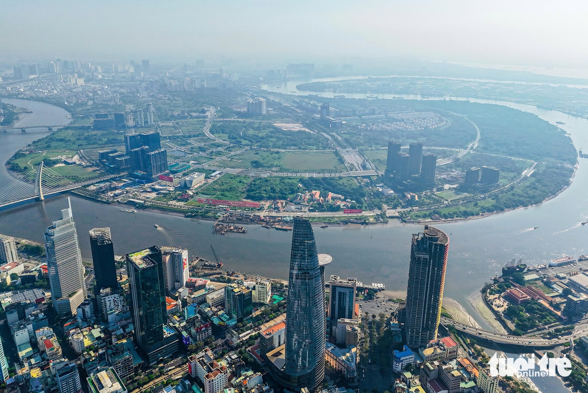 Năm mới, ngắm diện mạo hiện đại của Khu đô thị mới Thủ Thiêm sau 30 năm quy hoạch 1 Thủ Thiêm - Ảnh 1.