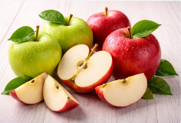 Táo chứa nhiều chất xơ hòa tan giúp giảm cân.