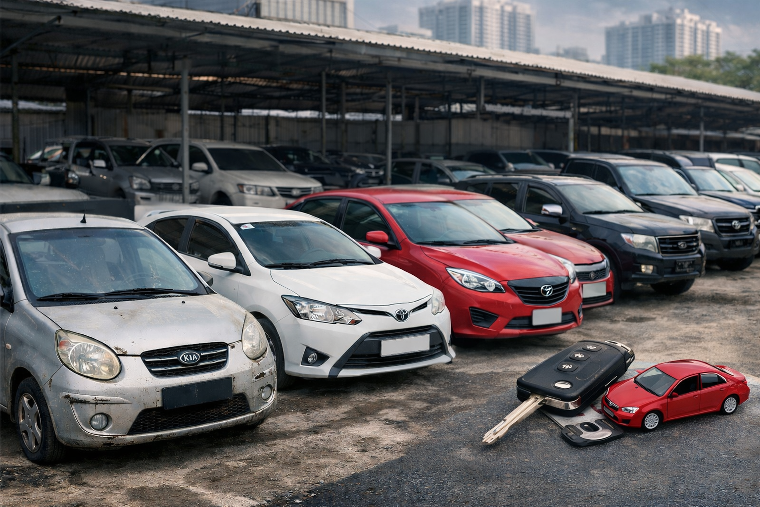 Ngân hàng thanh lý 30 ô tô, giá khởi điểm từ 60 triệu đồng/xe - Ảnh 1.