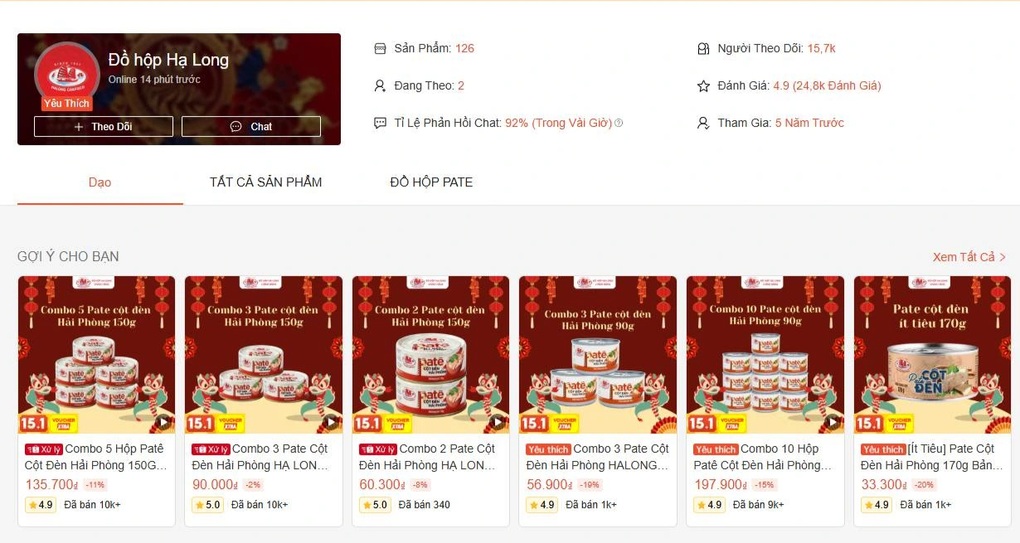 Ngoài pate cột đèn Hải Phòng, Đồ hộp Hạ Long còn sản xuất hơn 35 sản phẩm - 2