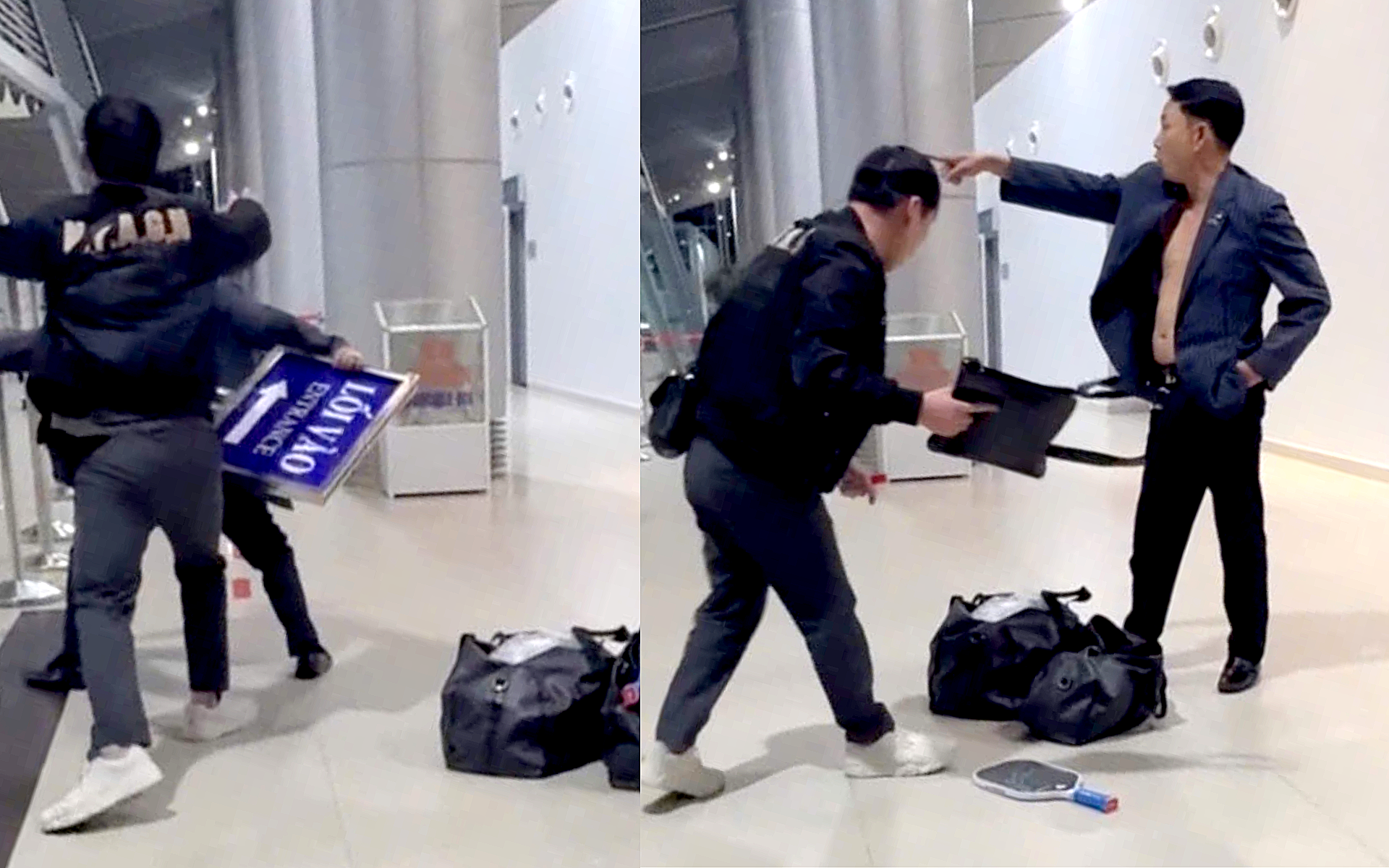 Người đàn ông say rượu gây rối, hành hung an ninh sân bay Cát Bi - Ảnh 1.