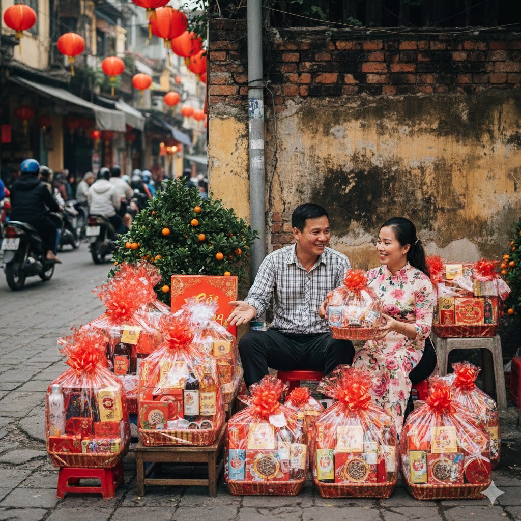 Người ta buôn hàng Tết hối hả kiếm tiền, vợ chồng tôi chưa bán được món nào đã mất cả tiền lãi- Ảnh 1.
