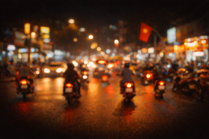 Quáng gà khiến người bệnh gặp khó khăn khi nhìn vào chiều tối hoặc ban đêm. Ảnh được tạo bởi AI