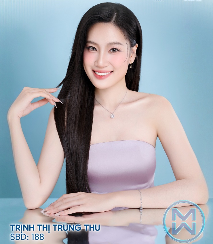 Người đẹp đến từ Ninh Bình - Trịnh Thị Trung Thu là 1 trong 50 thí sinh vào chung kết Miss World Vietnam 2025.