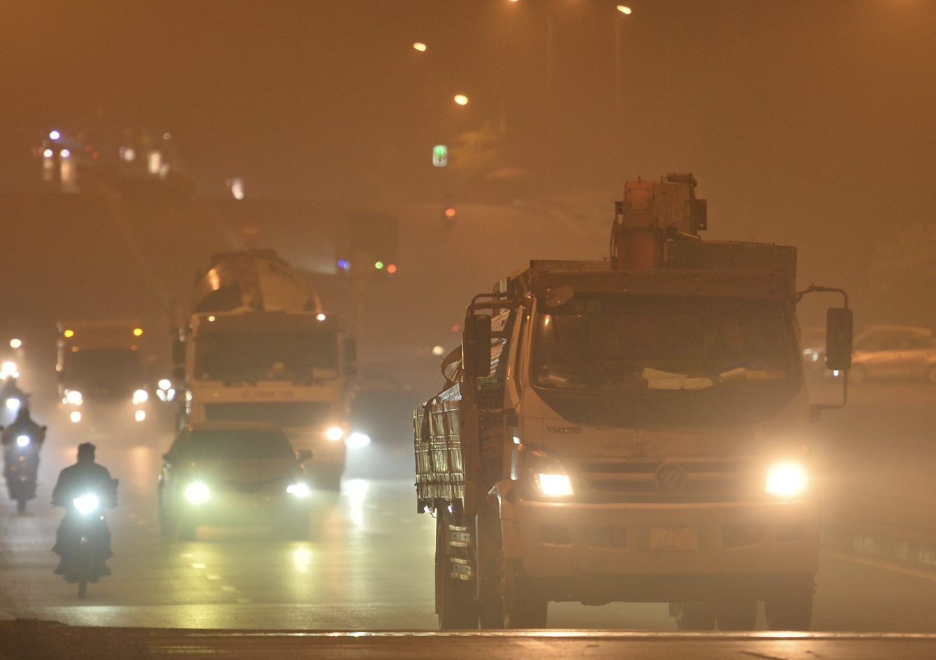 Ô nhiễm không khí tại Hà Nội và 3 tỉnh ở mức xấu- Ảnh 1.