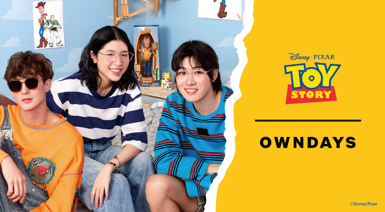 OWNDAYS kết hợp Disney & Pixar ra mắt BST lấy cảm hứng từ TOY STORY- Ảnh 1.