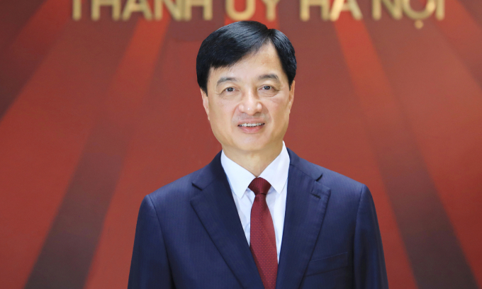 Ủy viên Bộ Chính trị, Bí thư Thành ủy Hà Nội Nguyễn Duy Ngọc. Ảnh: Hoàng Phong