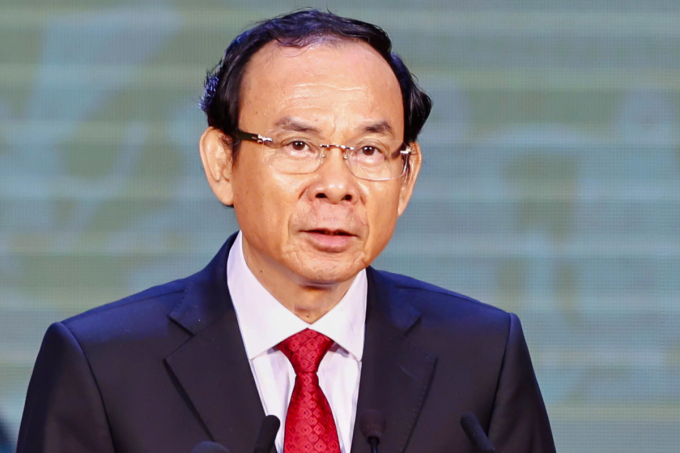 Ủy viên Bộ Chính trị, Thường trực Tiểu ban Văn kiện Đại hội XIV Nguyễn Văn Nên. Ảnh: Quỳnh Trần