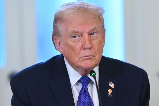 Tổng thống Donald Trump tại Nhà Trắng ngày 9/1. Ảnh: AFP