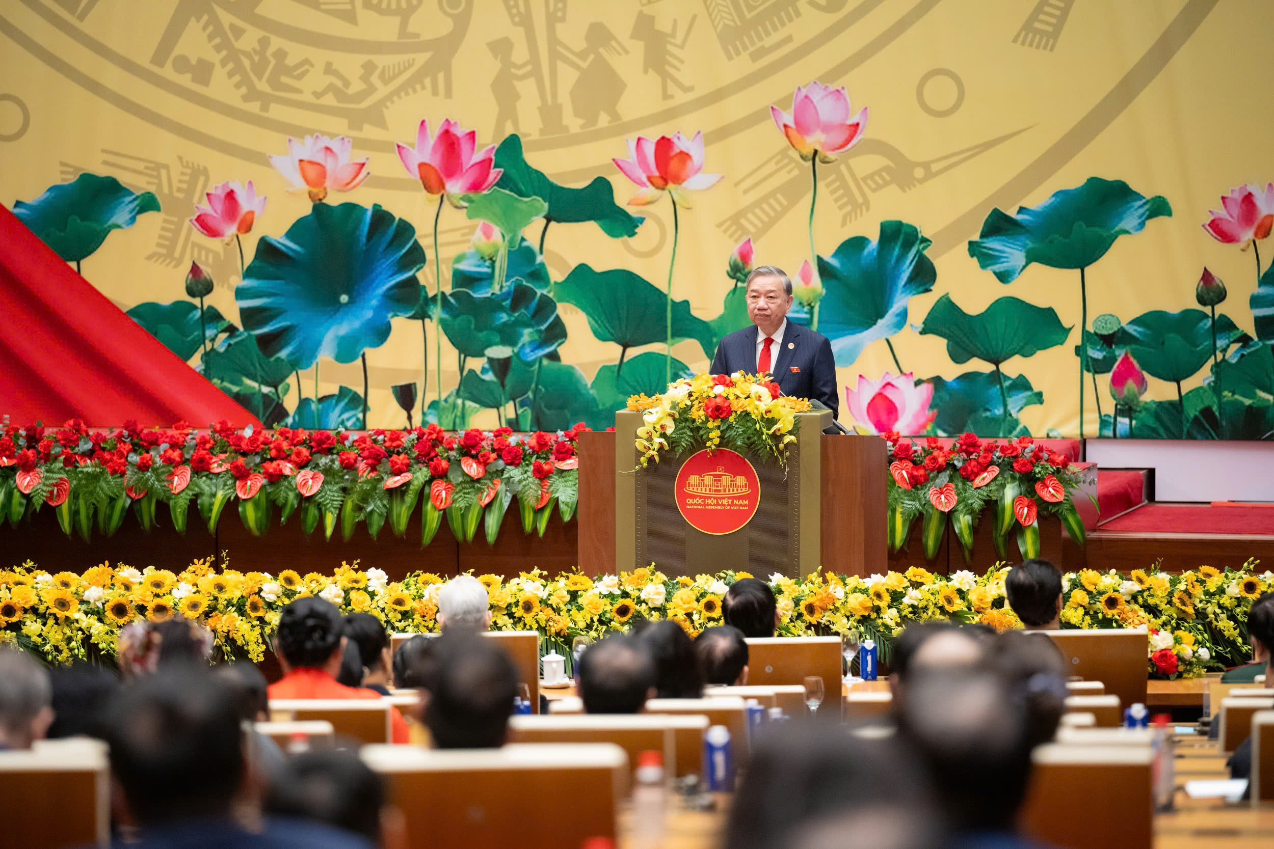 Phát biểu của Tổng Bí thư Tô Lâm tại Lễ kỷ niệm 80 năm Ngày Tổng tuyển cử đầu tiên bầu Quốc hội Việt Nam - Ảnh 1.
