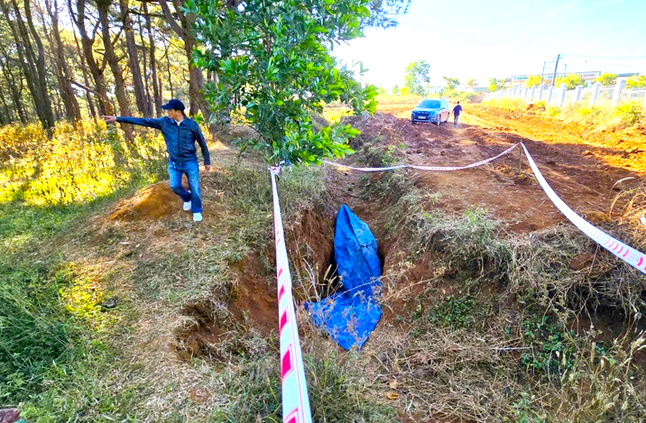 Vụ cướp ngân hàng ở Gia Lai: Phát hiện thêm dấu vết đốt quần áo, trang bị để phi tang- Ảnh 3.