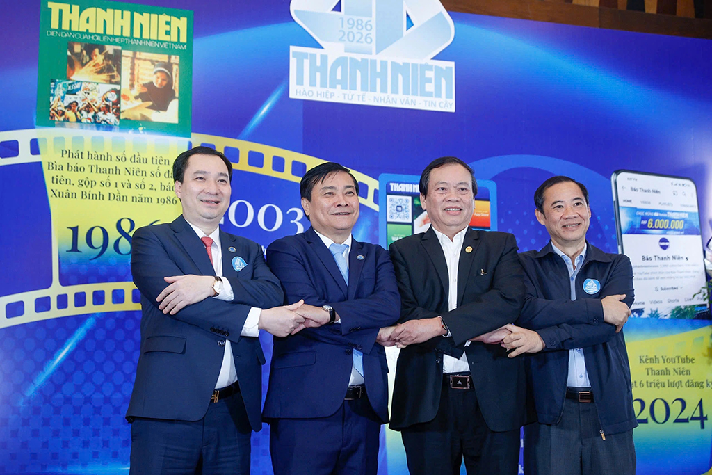 Báo Thanh Niên kỷ niệm 40 năm phát triển và khát vọng trong kỷ nguyên mới - Ảnh 1.