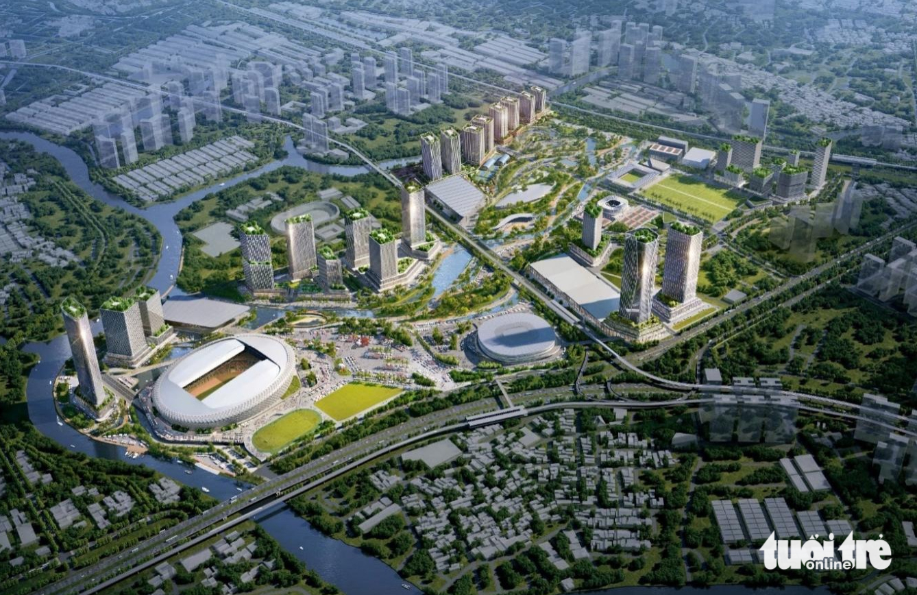 Khu liên hợp thể dục thể thao quốc gia Rạch Chiếc - Ảnh 1.