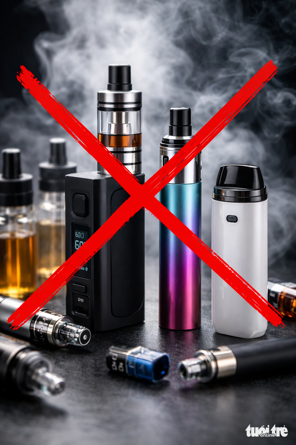 Quảng cáo thuốc lá điện tử trá hình ‘sản phẩm công nghệ’ - Ảnh 1.