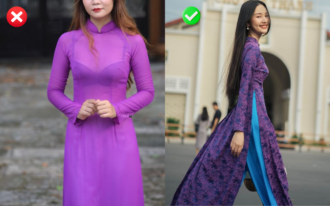 Tha thiết khuyên chị em ĐỪNG mua 3 kiểu áo dài này: Quê kiểng, dễ bị chê kém sang- Ảnh 1. Tha thiết khuyên chị em ĐỪNG mua 3 kiểu áo dài này: Quê kiểng, dễ bị chê kém sang- Ảnh 1.
