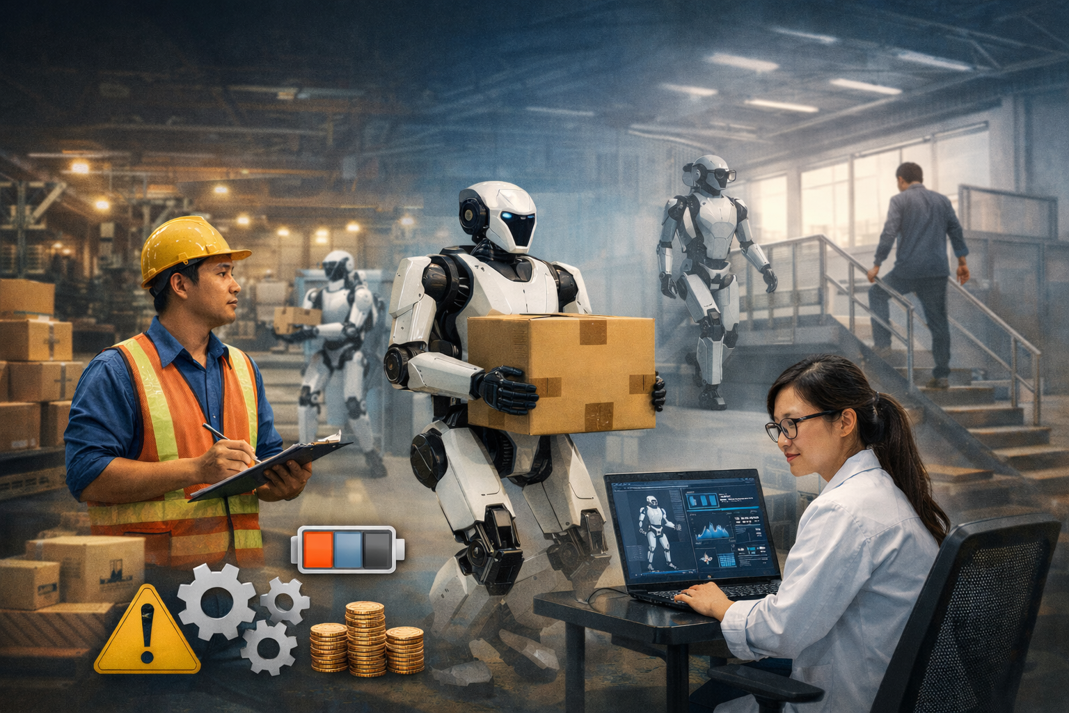 Robot hình người đang tiến gần đời sống thực đến mức nào? - Ảnh 1.