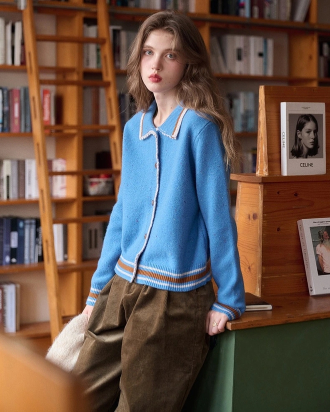 Áo len và cách phối ấm áp, xinh đẹp cho mùa mới - Ảnh 11.