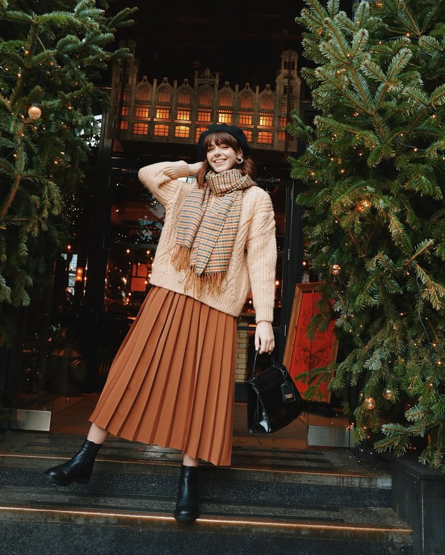 Áo len và cách phối ấm áp, xinh đẹp cho mùa mới - Ảnh 1.