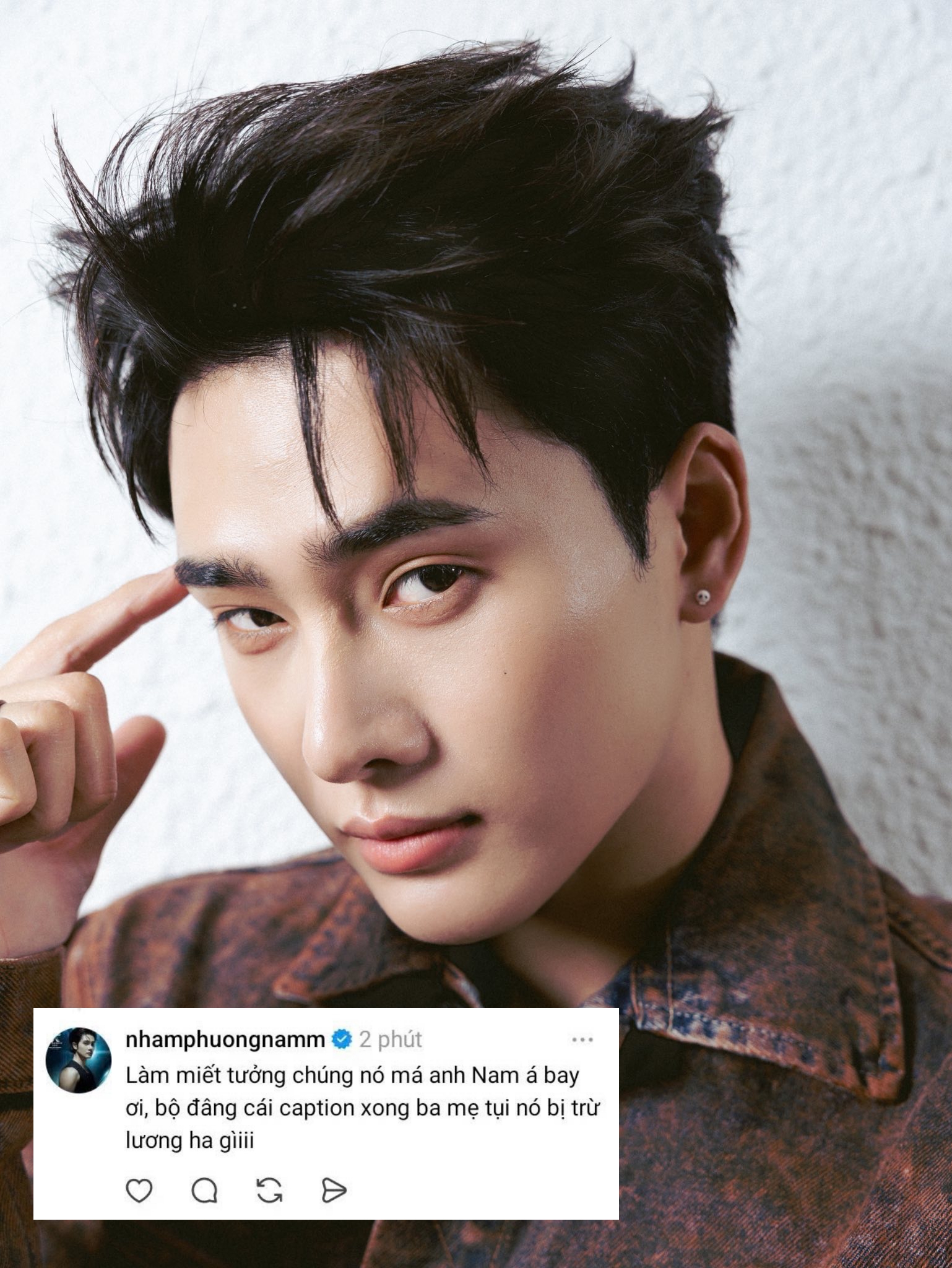 Sao nam Vbiz bị bóc comment gọi fan là “chúng nó”, cả Threads như “nổi điên”- Ảnh 1.