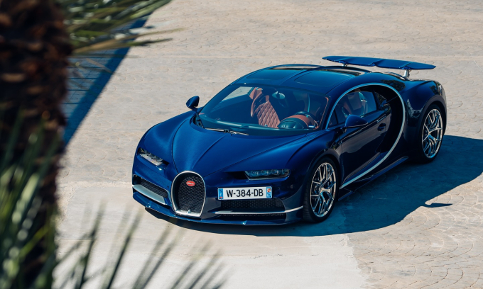 Chiếc Bugatti Chiron nổi tiếng với số km trên đồng hồ là 175.797 km. Ảnh: Alex Penfold