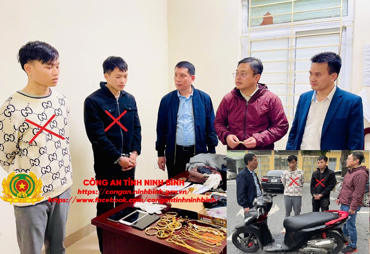 Lộ diện danh tính của 1 trong 2 đối tượng cướp tiệm vàng ở Ninh Bình: Sinh năm 2006, là sinh viên đại học, chuẩn bị cả súng nhựa để thực hiện các vụ cướp khác- Ảnh 1.