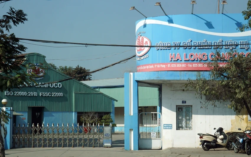 Trụ sở Công ty CP Đồ hộp Hạ Long. Ảnh: NS ngay-dau-dong-cua-nha-may-do-hop-ha-long-nhieu-bo-phan-van-lam-viec-4-8151-7980.jpg