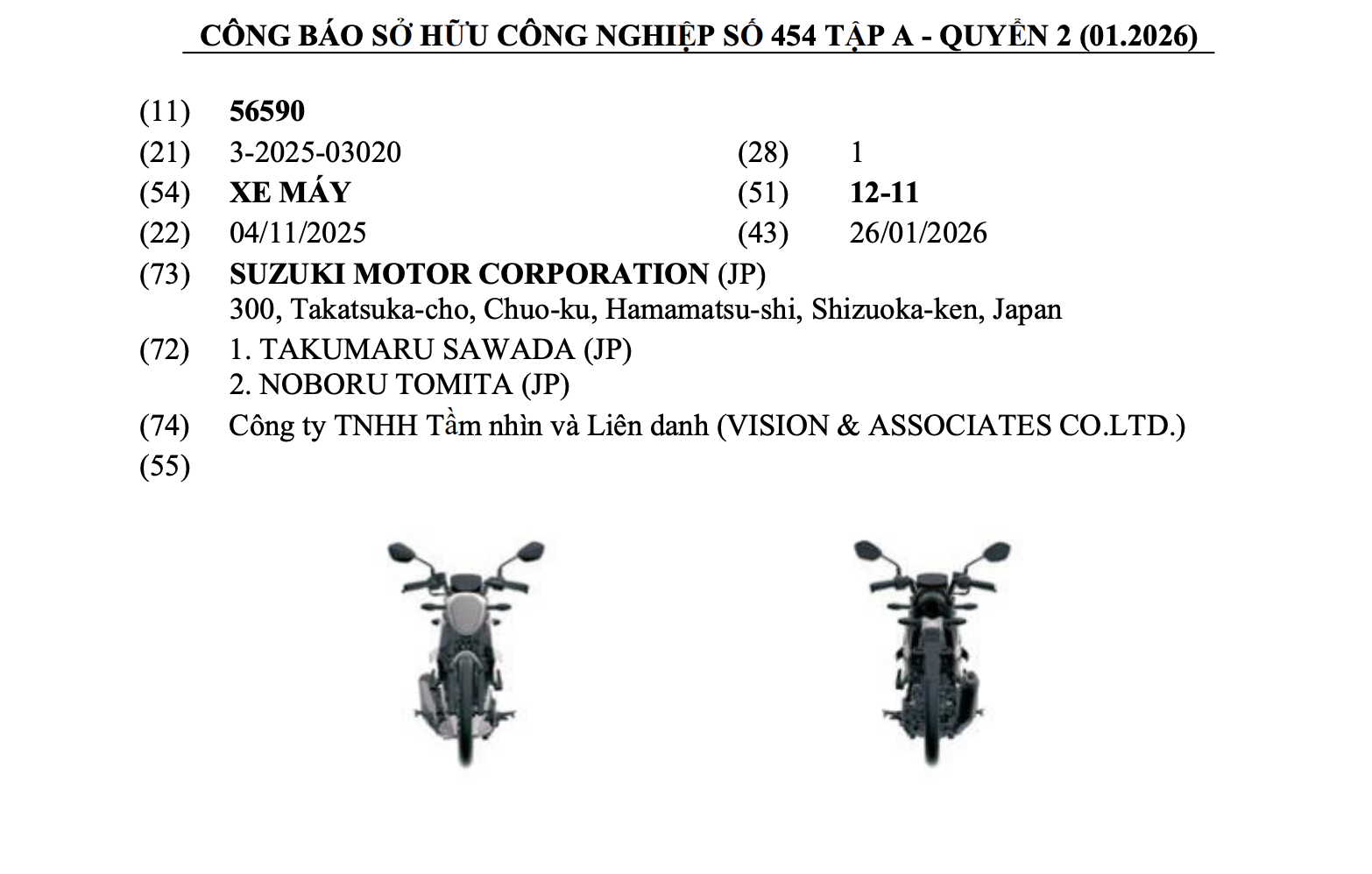 Suzuki Satria đăng ký bản quyền kiểu dáng, rục rịch về Việt Nam?- Ảnh 1.