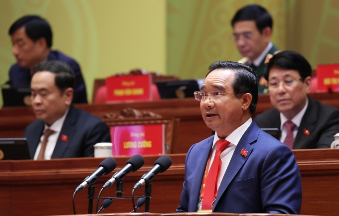 Chủ tịch UBND TP HCM Nguyễn Văn Được phát biểu sáng 21/1. Ảnh: TTXVN