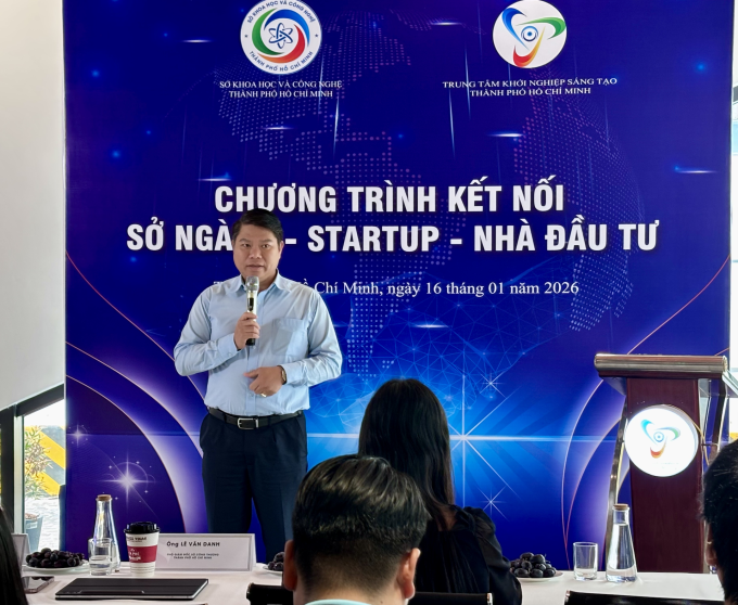 Ông Lê Văn Danh, Phó giám đốc Sở Công Thương TP HCM. Ảnh: Sihub